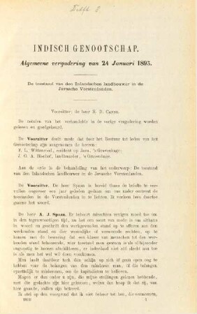 Algemeene vergadering van 24 Januari 1893