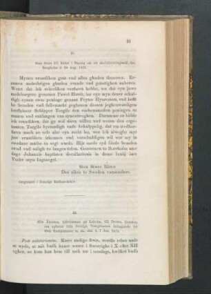 21. [Sten Sture till rådet i ett skuldfordringsmål, dat. Borgholm d. 29 Aug. 1473.]