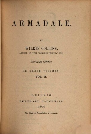 Armadale, 2