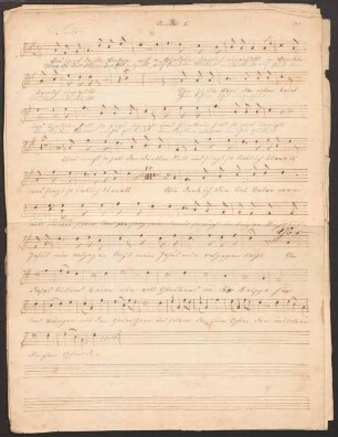 Was lieget da für Kindlein mild, V (3), Coro, org, D-Dur - Sachrang, Museum Müllner-Peter 11 : [org, right side:] Weihnachtslied