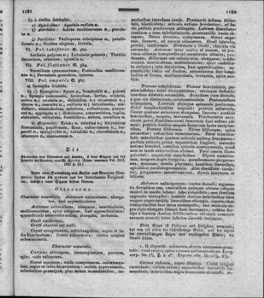 Die Charactere von Otiocerus und Anotia, 2 neue Sippen aus der Familie der Cicaden (Linn. transact. Vol. XIII, 1821 p. 12.)