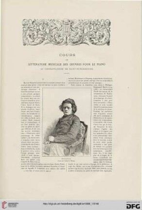 15: Cours de littérature musicale des œuvres pour le piano au concervatoire de Saint-Pétersbourg, [2]