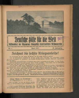 Nr. 4. April 1917.