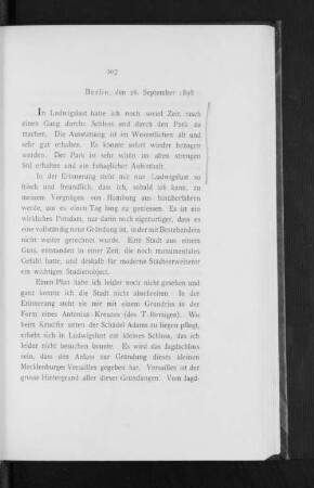 Berlin, den 26. September 1898