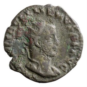 Münze, Antoninian, 256 n. Chr.