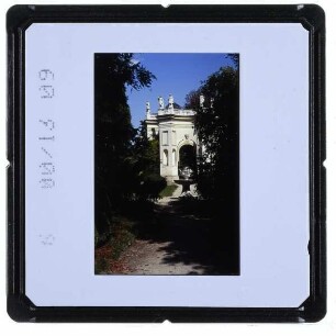 Stra, Villa Pisani : Parkanlage, Blick auf die Villa