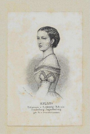 Helena (1846-1923), Preinzessin von Schleswig-Holstein-Sonderburg-Augustenburg