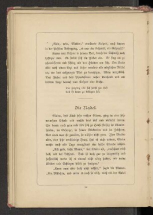 Die Nadel.