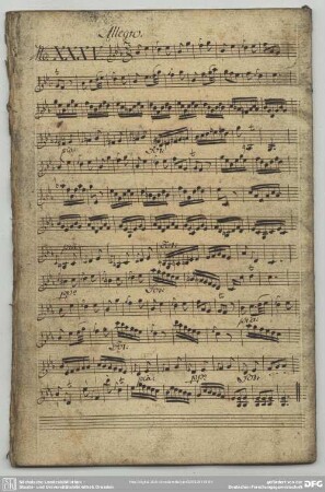 35. Graun, Johann Gottlieb, Sinfonien, GraunWV A:XII:14 