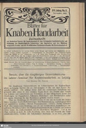 No. 11. November 1902