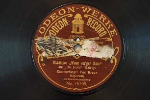 Cavatine [des Kardinals Brogni]: "Wenn ew'ger Hass" : aus "Die Jüdin" / (Halévy)