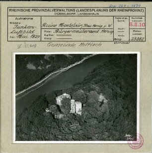 Montclair, Burgruine