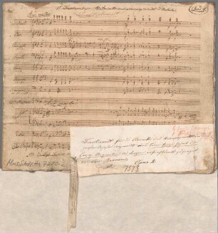 Divertimentos, Klarinette, Orchester; op. 2 - BSB Mus.Schott.Ha 7770-2