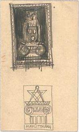 Littmann, Max; Exlibris - Ansichten