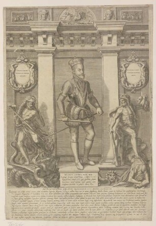Porträt Philipps II. König von Spanien