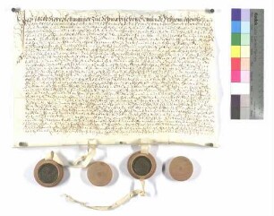 Jakob Storr, Stättmeister zu Gmünd, verkauft an Michael Mayer, Gmündischen Untertanen zu Oberböbingen, verschiedene Güterstücke um 190 Gulden.
