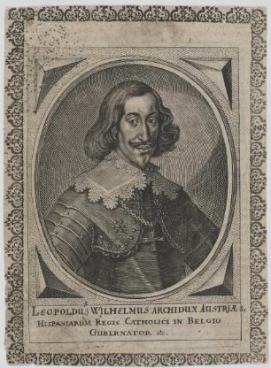 Bildnis des Erzherzogs Leopold Wilhelm von Österreich, letzter Bischof von Halberstadt