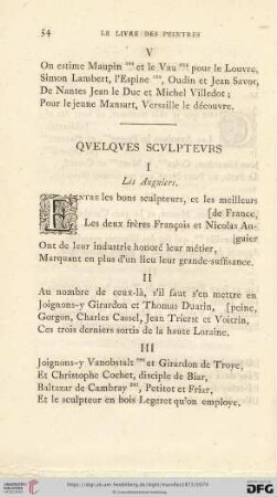 Quelques sculpteurs (I-LI)