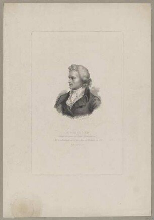 Bildnis des F. Schiller