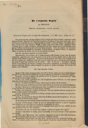 De conquestu Angliae per Hispanos tempore Elizabethae Reginae Angliae