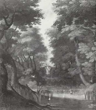 Waldlandschaft : Waldlandschaft, Detail, 16. Jh.