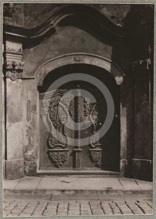 Portal am Bürgerhaus Herrenstr. 11 in Schweidnitz