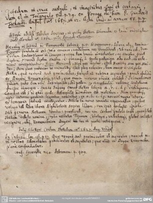 Handschriftliche Bemerkung (Marginalie)