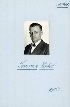 Sommer, Jakob, SPD