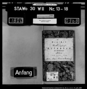 Zivilstandsregister Ahlum (Kanton Wolfenbüttel)