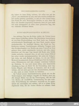 Einundzwanzigstes Kapitel