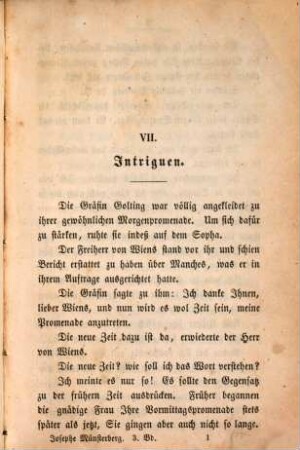 Josephe Münsterberg : Roman in drei Bänden. 3