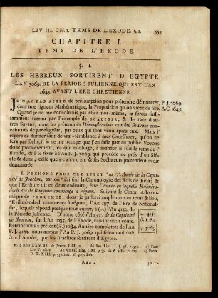 Chapitre I. Tems De L'Exode