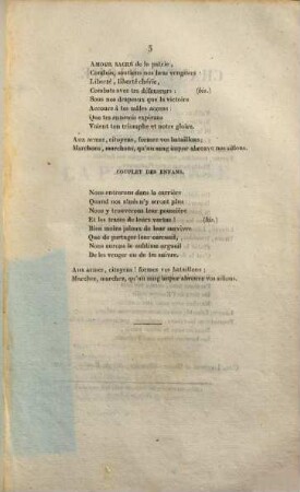 La Marseillaise : chant patriotique et national ; [chant civique]