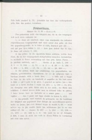 Präteritum.