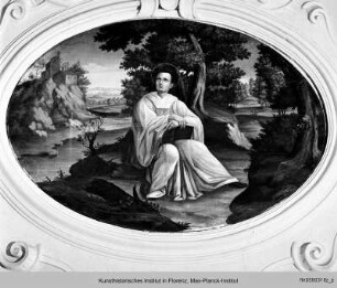 Ausstattung der Cappella di Santa Barbara mit einem Bilderzyklus des Ordens : Bernhard von Vercelli