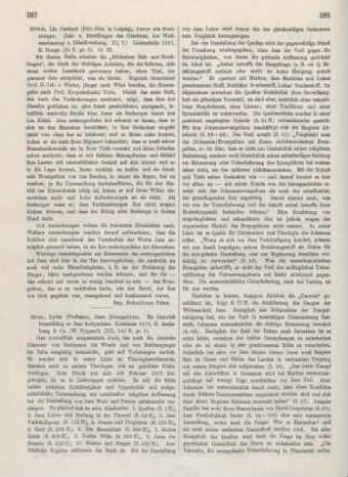 387-389 [Rezension] Brun, Lyder, Jesu Evangelium