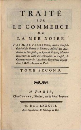 Traité sur le commerce de la Mer Noire, 2