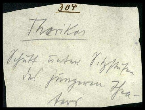 Fundzettel Thorikos