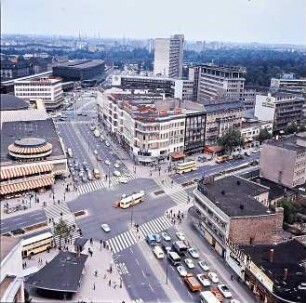 Berlin: Vom Allianzhochhaus auf Kurfürstendamm, Ecke Joachimstaler Straße