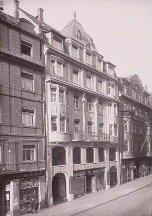Bautzen, Kaiserstraße 20, Wohn- und Geschäftshaus, Straßenfront