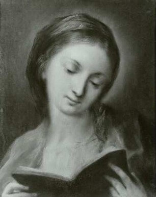 Maria mit einem Buch