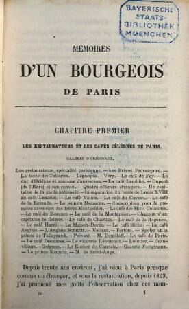 Mémoires d'un bourgeois de Paris, 3