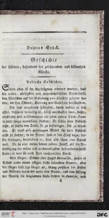 Geschichte der schoenen, besonders der zeichnenden und bildenden Kuenste