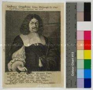 Porträt des schlesischen Barockdichters Andreas Gryphius