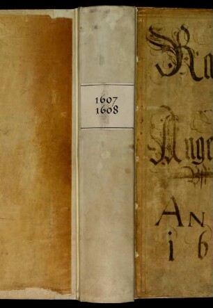 Ratsprotokolle, 1607 Juli 28. - 1608 Juli 31.
