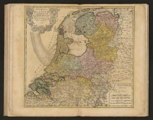 Septem Provinciae seu Belgivm Foederatum : quod generaliter Hollandia audit, speciali mappa delineatum, adhibitis in auxilium observationibus astronomicis nec non mensurationibus Snellii, Muschenbrokii etc.