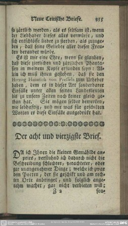 Der acht und vierzigste Brief
