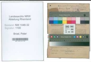 Entnazifizierung Peter Broel , geb. 14.09.1891 (Beamter)
