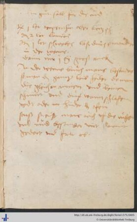Handschriftliche Notizen.