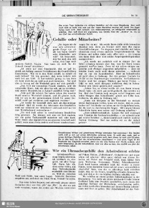 Gehilfe oder Mitarbeiter?